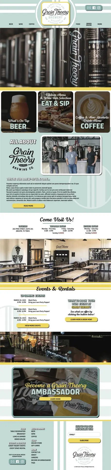 Website Design — published project example