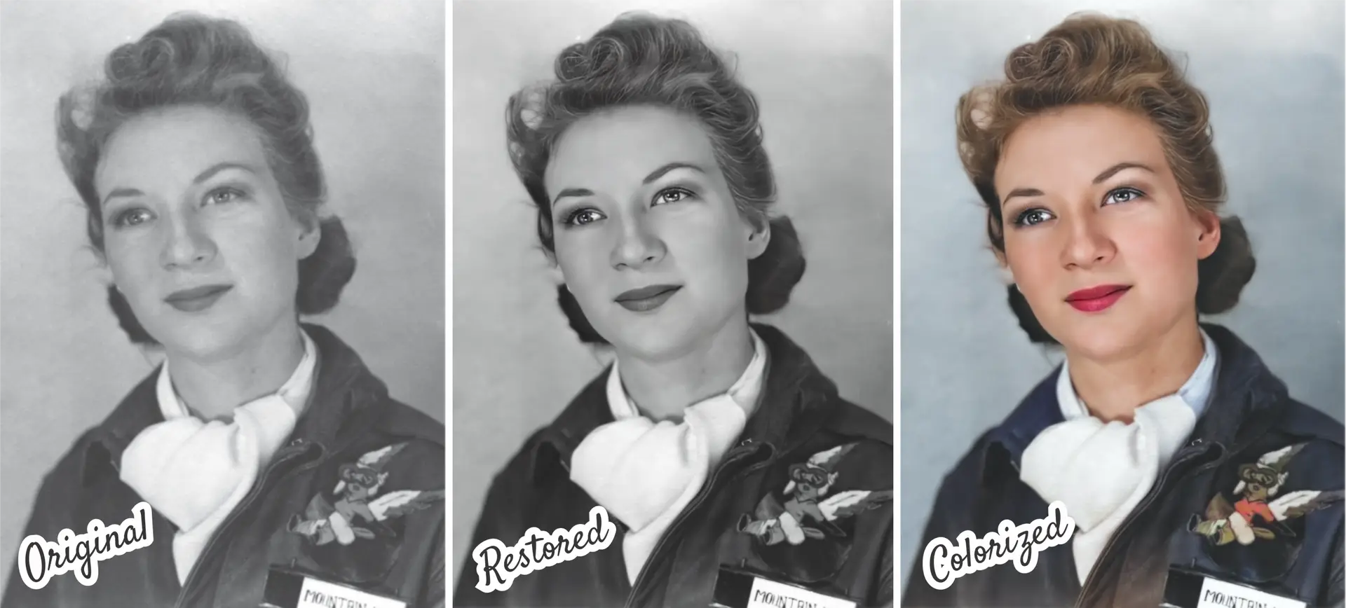 Photo Restoration — published project example